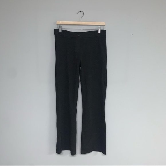 Betabrand Boot-Cut Dress Pants Size Medium Petite Charcoal Grey Stretch NWOT - Picture 2 of 12